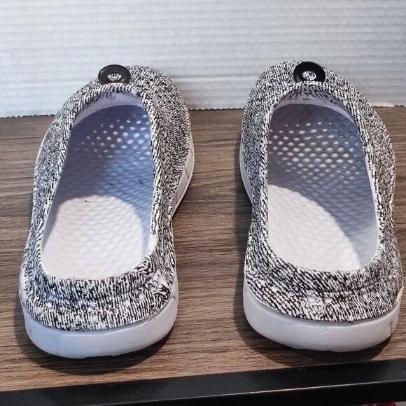 Kavai rubber clogs women's size EU 40 US 10 white and salt 7 pepper lightweight - Picture 4 of 10